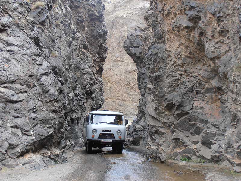 Steppenfuchs Reisen - Die verbotene Schlucht in der Geierschlucht