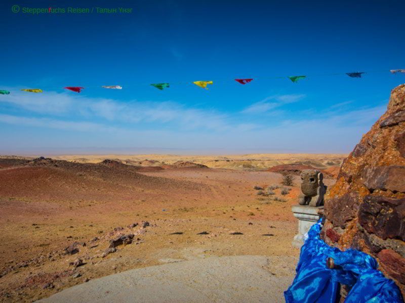 Steppenfuchs Reisen - Kloster Khamar in der Gobi