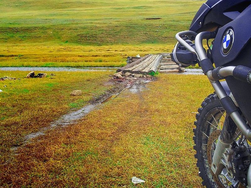 Steppenfuchs Reisen - Motorradbrücke