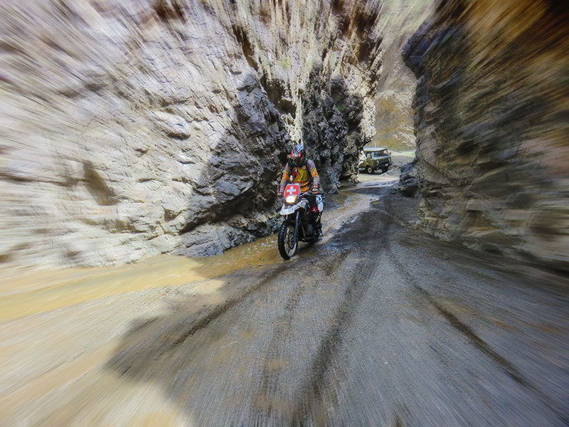 Steppenfuchs Reisen - Mit dem Bike ind er Geierschlucht