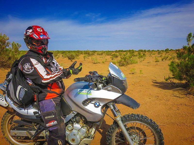 Steppenfuchs Reisen - Mit dem Motorrad in der Gobi