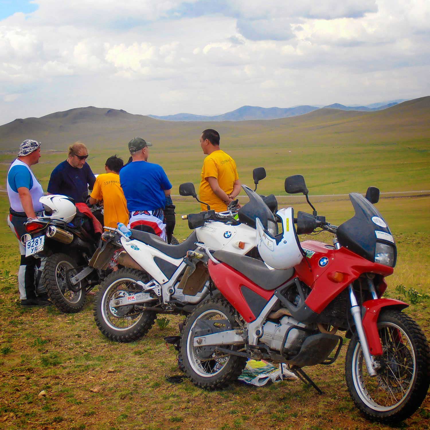 Steppenfuchs Reisen - Motorräder