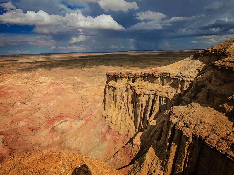 Steppenfuchs Reisen - Tsagaan suvraga (weisse Stupa)