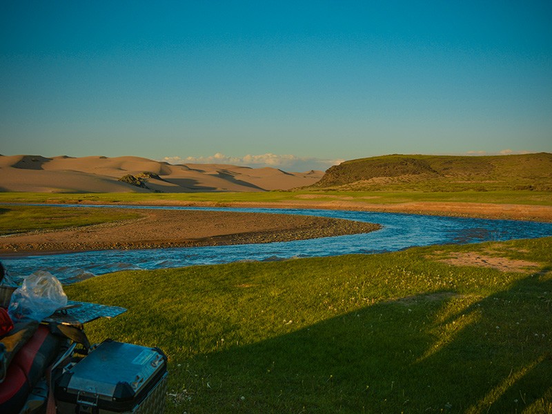 Steppenfuchs Reisen - Mongol Else, die grosse Sanddüne im Zavhan Aimak