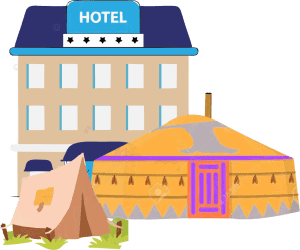 Steppenfuchs Reisen - Hotel Jurte Zelt