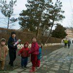 Steppenfuchs Reisen - Nordkorea - Strassenszene Pöngjang