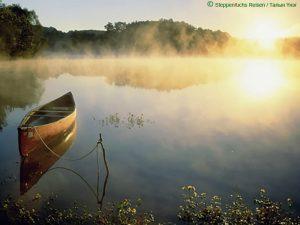 Steppenfuchs Reisen - Morgenstimmung am See