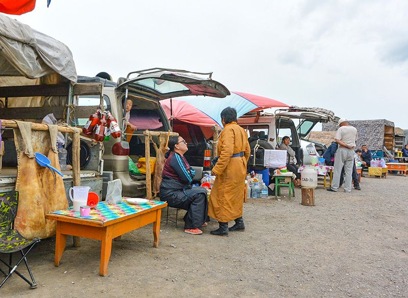 Steppenfuchs Reisen - Auf dem Markt