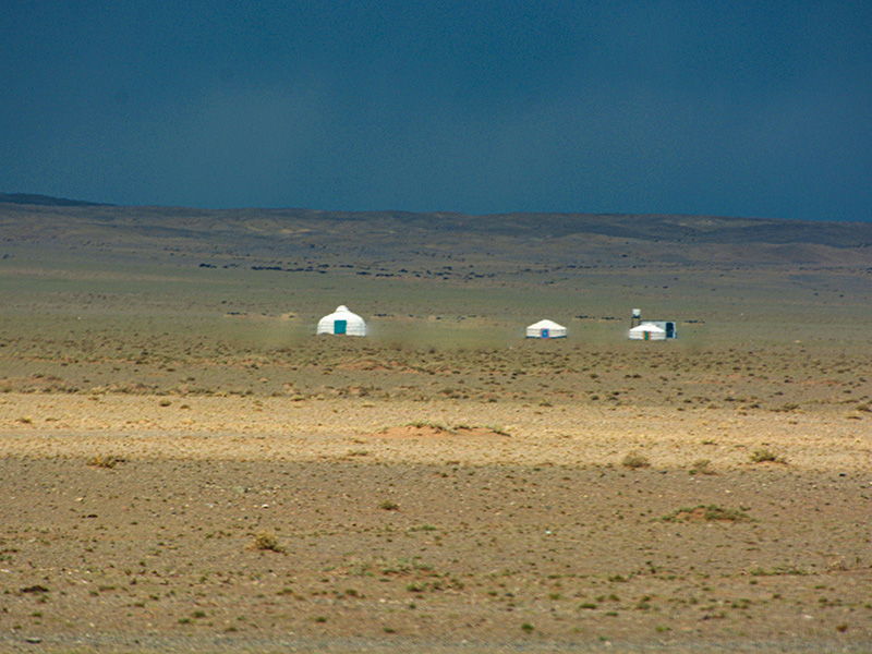 Steppenfuchs Reisen - Jurten in der Steppe